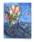 La Dormeuse aux Fleurs by Marc Chagall Wall Art Décor 24 x 18 Art Print